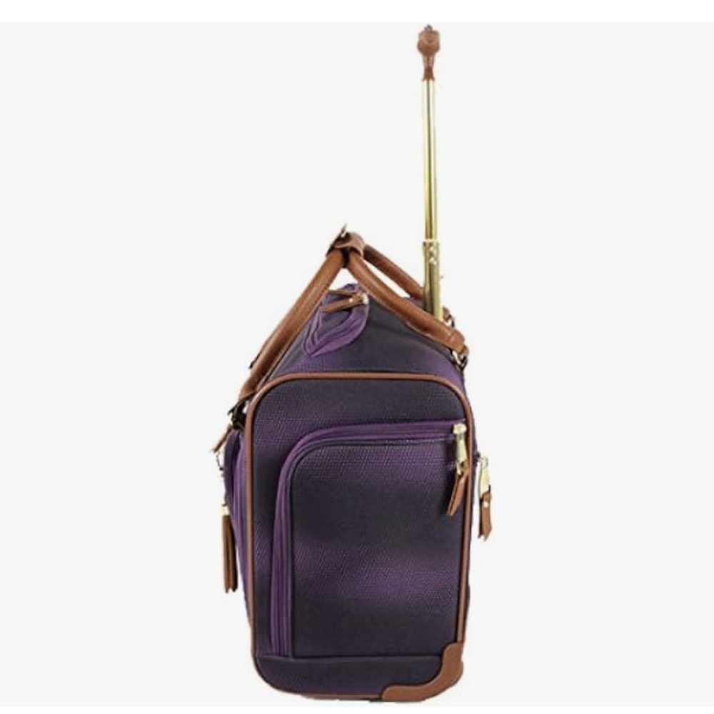 15 Inch Under Seat Bag for Women (Shadow Purple) - Picture 10 of 12